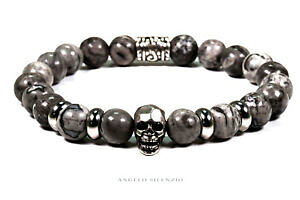 yzANZT[@lbNXuXbgVo[XJuXbgperlas pulsera netstone silver skull 4 r seora pulsera caballero
