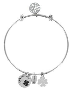 yzANZT[@lbNXRRuXbgwu[RNVXeXX`[N[o[coco 88 seora brazalete celestial collection 8cb11009 trbol de acero inoxidable