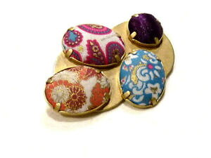 �y���������z�A�N�Z�T���[�@�l�b�N���X�u���[�`�u���[�`bijou broche kenzo plateau deux niveaux et tissu brooch