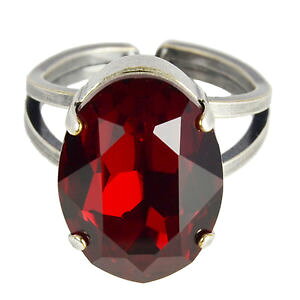 yzANZT[@lbNXVo[OXtXL[NX^TCAbhJNegrevenkmper anillo plata swarovski cristal oval statement cctel siam rojo