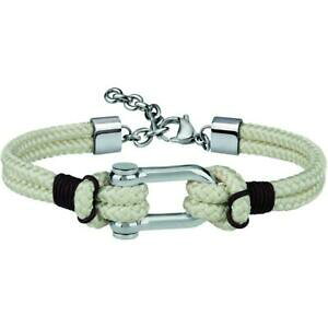 yzANZT[@lbNXpibracciale uomo breil wired tj2608 cordura panna marrone acciaio colorato