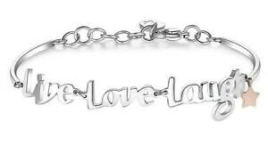 �y���������z�A�N�Z�T���[�@�l�b�N���X�`���N�����C�ubracciale brosway chakra acciaio 316l bhk292 live love laugh
