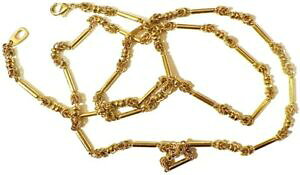 �y���������z�A�N�Z�T���[�@�l�b�N���X�r���e�[�W���g���R���A�[bijou vintage chaine collier rtro maille couleur rodhi or * 4441