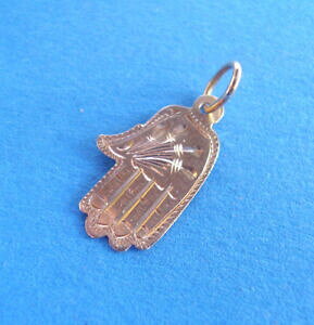 �y���������z�A�N�Z�T���[�@�l�b�N���X�v�`���C��2532 petit pendentif main de fatma or