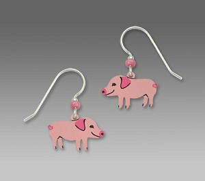 yzANZT[@lbNXXJCu^sAXX^[OVo[y_gsNsienna sky piggie cerdo pendientes plata de ley rosa colgante regalo envuelto