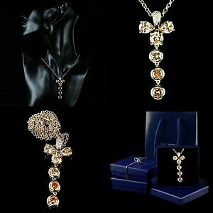 yzANZT[@lbNXWG[lbNXNXS[hgp[Yg[[NAIWiseora mujeres joyas collar topacio cruz remolque de oro claro * nuevo embalaje original