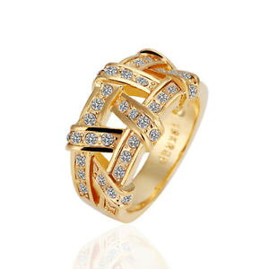 �y���������z�A�N�Z�T���[�@�l�b�N���X�����O�s���N�f�U�C�i�[�N���X�^���N���X�}�Xdiseador anillo mujer rosa dorado chapado cristal idea de regalo regalo navidad