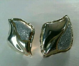 【送料無料】アクセサリー　ネックレスアルジェントイヤリングシルバービンテージヴィチェンツァorecchini argento 800 dorati nos earrings silver vintage gr 4,2 rare vicenza 83