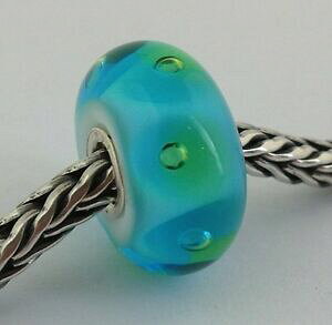 �y���������z�A�N�Z�T���[�@�l�b�N���X�����m�K���X�^�[�R�C�Y�A�J�E���gautntico trollbeads cristal murano turquesa burbujas cuenta, 61168 nuevo