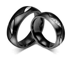 【送料無料】アクセサリー ネックレスフェディcoppia fedi fede fedine anello anelli nero fidanzamento nuziali cristallo occhio