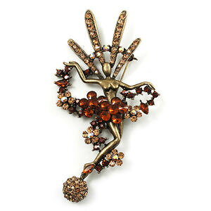 yzANZT[@lbNXuWJ[jou[`NX^uYg[IWbailarina carnaval brasileo gigantesco cristal broche bronce tono amp; mbar col