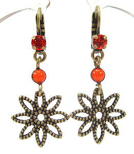 yzANZT[@lbNXre[WKXCO{w~AR[IWsoho ohrhnger aretes true vintage bohemia vidrio coral naranja 1960´s hyazinth