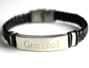 yzANZT[@lbNXuXbgNX}Xt@bVpulsera de cuero trenzado grandad regalos para ellos moda navidad cumpleaos