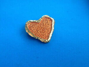 �y���������z�A�N�Z�T���[�@�l�b�N���X�@�p�[�W���b�N�t�����X�n�[�g�u���[�`bijoux broche coeur par jacques esterel french heart brooch