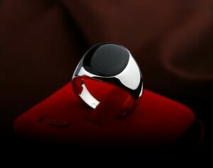 �y���������z�A�N�Z�T���[�@�l�b�N���X�@�z���C�g�S�[���h�����O�V���o�[�����O�}���I�j�L�X�I�j�L�X�����Ouomini uomo anello oro bianco 18k pl argento colore anello uomo onice onyx anello