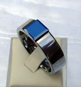 �y���������z�A�N�Z�T���[�@�l�b�N���X�@�^���O�X�e���^���O�X�e���J�[�o�C�h�����O���C�h�`�^���n�[�htungstenotungsten carbide anello 8 mm largasteinblutitanio duro 225