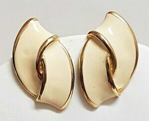 【送料無料】アクセサリー ネックレス ビンテージクリップベージュbijoux vintage boucles doreilles clips mtal dor entrelac maill beige t26