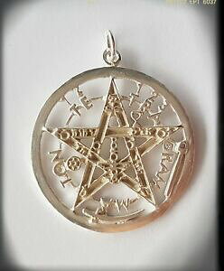 yzANZT[@lbNX@v^y_g|htetragrammaton plata pentagram pagan wiccan pendant 925 sterling siver esotrico