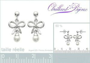 【送料無料】アクセサリー ネックレス アルジェントベージュプロモーションヌフboucles doreilles argent 925000 noeud cisel perle beige cisel promo neuf stk