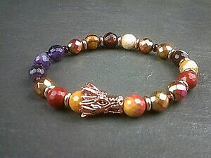 yzANZT[@lbNX@NX^hSr[YuXbguXbgAWXggemstone cristallo drago perline braccialetto donna bracciale ametista la mookaite