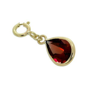 yzANZT[@lbNX@S[hK[lbgy_gVvNX^Nbv9ct gold amp; granato ovale cz clip on charm 375 ciondoli semplice crystal sparkle