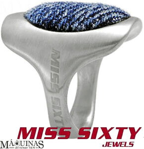 yzANZT[@lbNX@h~XC^Aanillo de acero* miss sixty * talla 10 15,92 mm made in italy dg pvp 69