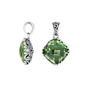 yzANZT[@lbNX@X^[OVo[AWXgO[NbVVFCvy_gargento sterling forma cuscino pendente con ametista verde ap6256gam