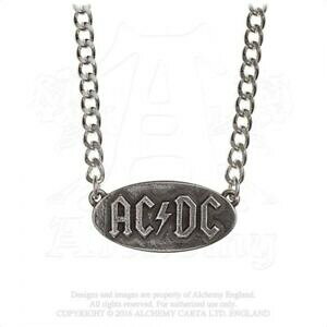 yzANZT[@lbNX@COhW[i`F[lbNXy_gS^Oalchemy rocce inghilterra ufficiale merch collana catena ciondolo acdc logo tag