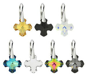 yzANZT[@lbNX@X^[OVo[COXtXL[MVANXargento sterling orecchini croce greca fatta con 6867 cristalli swarovski 18 mm
