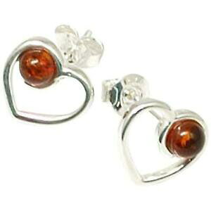 yzANZT[@lbNX@RNVX^[OVo[IWn[gCOthe olivia collection sterling argento ambra cuore orecchini
