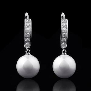 yzANZT[@lbNX@p[~zCgkS[hCOorecchini perla 14 mm zirconi bianchi 750er 18k oro dorato argento o2492wg