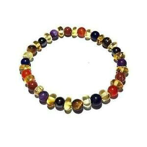 yzANZT[@lbNX@IWr[hXgb`JtIWadulto elysium miele ambra gemstone beads umore stretch bracciale love ambra x uk