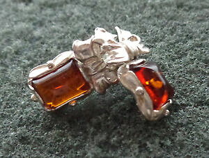 �y���������z�A�N�Z�T���[�@�l�b�N���X�@�R�j���b�N�A���o�[�C�������Obaltica cognac ambra orecchini donna 4