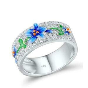 yzANZT[@lbNX@J[ybgX^[OVo[Osfavillanti fiore tappeto vero argento sterling 925 anello alla moda s01