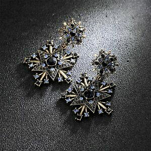 yzANZT[@lbNX@NX^re[WsCOorecchini a perno grandi pentacolo cristallo blu navy vintage stella xx 9