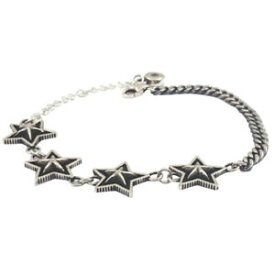 【送料無料】アクセサリー　ネックレス　bracciale con ciondoli a forma di stella bracciale con ciondoli in argento