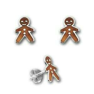 �y���������z�A�N�Z�T���[�@�l�b�N���X�@�C�������O���[�u�X�^�[�����O�V���o�[�}��toc ragazze argento sterling uomo di pan di zenzero orecchini a lobo