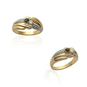 �y���������z�A�N�Z�T���[�@�l�b�N���X�@�f�B�Xbague plaqu or et saphir 23787643 taille 60 dispo choisissez votre taille