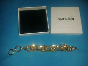 yzANZT[@lbNX@XL[mh amp; moschino armkette circa 24 cm ovp poco indossato