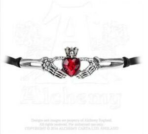 �y���������z�A�N�Z�T���[�@�l�b�N���X�@�b�h�N���_�s���[�^�[�l�b�N���Xalchemy claddagh by night peltro girocollo