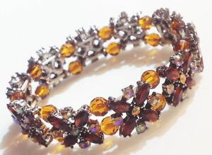 yzANZT[@lbNX@guXbgbracelet rtro floral extensible strass couleur grenat et boral 667