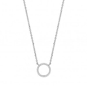 yzANZT[@lbNX@X^[OVo[Cty_glbNXT[Nsterling silver cz cerchio della vita ciondolo collana 16 18 scn0297