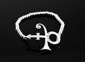 �y���������z�A�N�Z�T���[�@�l�b�N���X�@�v�����X�V���{���z���C�g�u���X���b�g�N���X�}�Xper sempre nella mia vita principe simbolo 18k bianco bracciale placcato oronatale