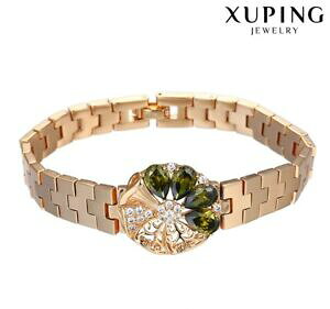 �y���������z�A�N�Z�T���[�@�l�b�N���X�@�u���X���b�g�S�[���h�O���[���I��bracciale placcato oro 18ct verde oliver