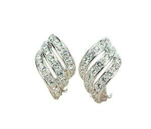 �y���������z�A�N�Z�T���[�@�l�b�N���X�@�C�������O�C�������Oorecchini a clip donna ali dangelo, orecchini per le donne con cubic zorconia