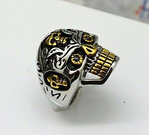 yzANZT[@lbNX@OfoCJ[JX^n[[bague chevalire tte de mort acier gros model,bikers,custom,gothique,harley