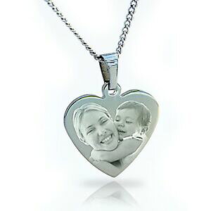 yzANZT[@lbNX@p[\iCYeLXgn[gy_glbNXpersonalizzato foto e testo inciso cuore pendente e collana