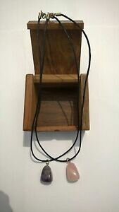 yzANZT[@lbNX@hamethyste quartz pendentif avec boite de rangement