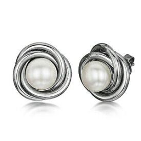 【送料無料】アクセサリー　ネックレス　チタンイヤリングイヤリングtitanio perla orecchini spirale design perla centrale orecchini 15mm