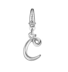 【送料無料】アクセサリー ネックレス シルバーマイアルファベットアルciondolo rosato charm in argento my alphabet c al029